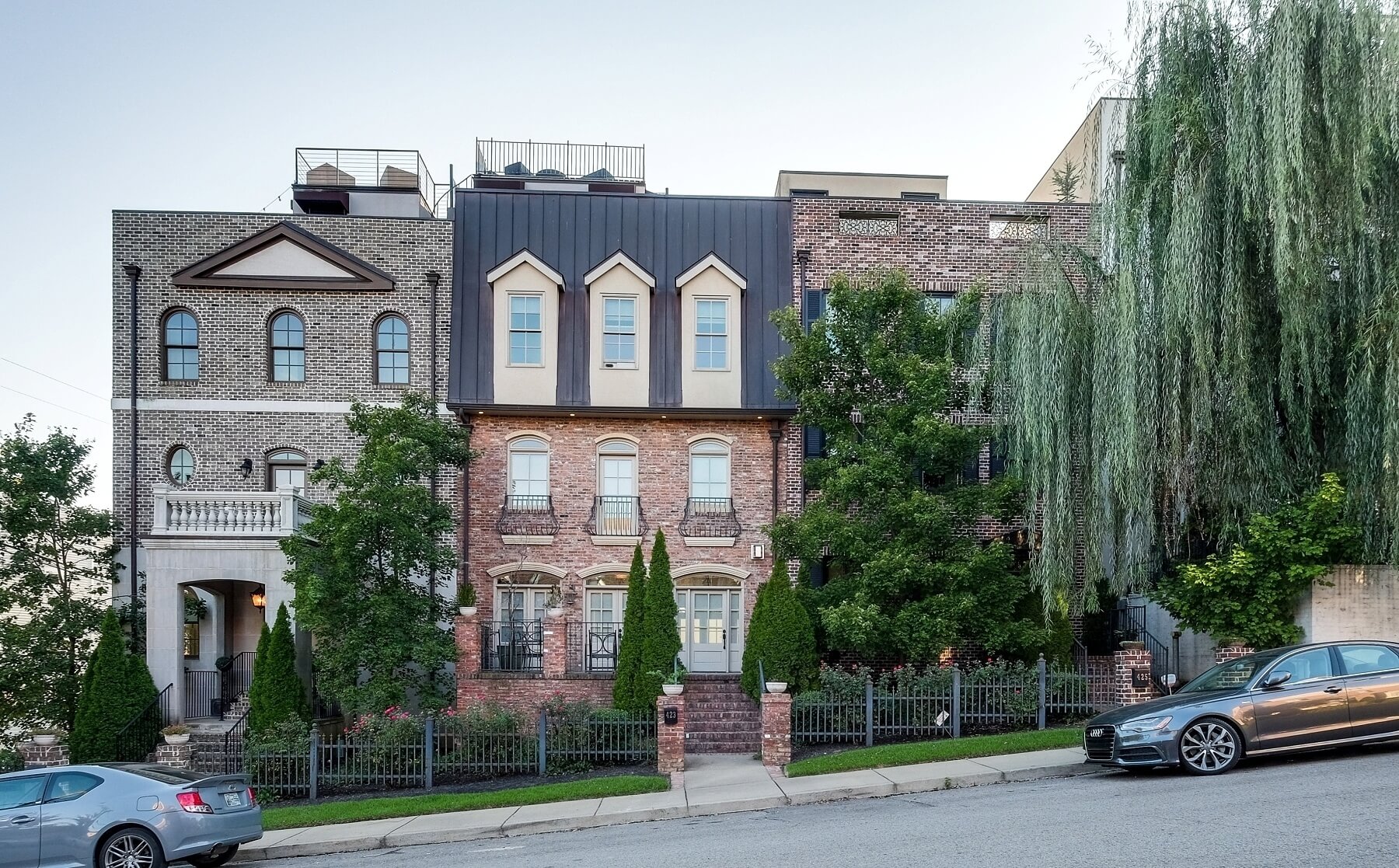 This CustomBuilt Townhome Features 4 Stories of Luxury!