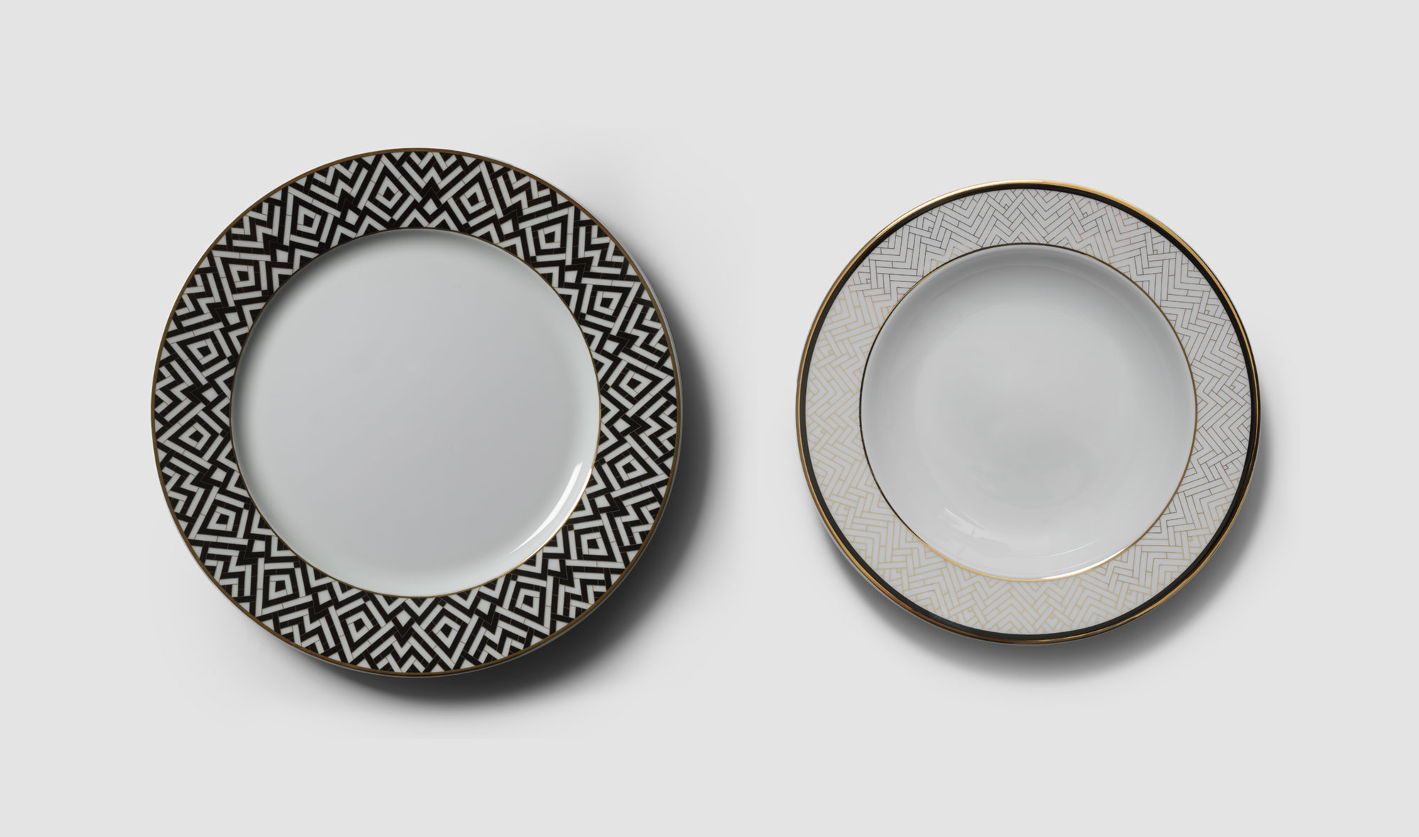 Art Deco Dinner Plate