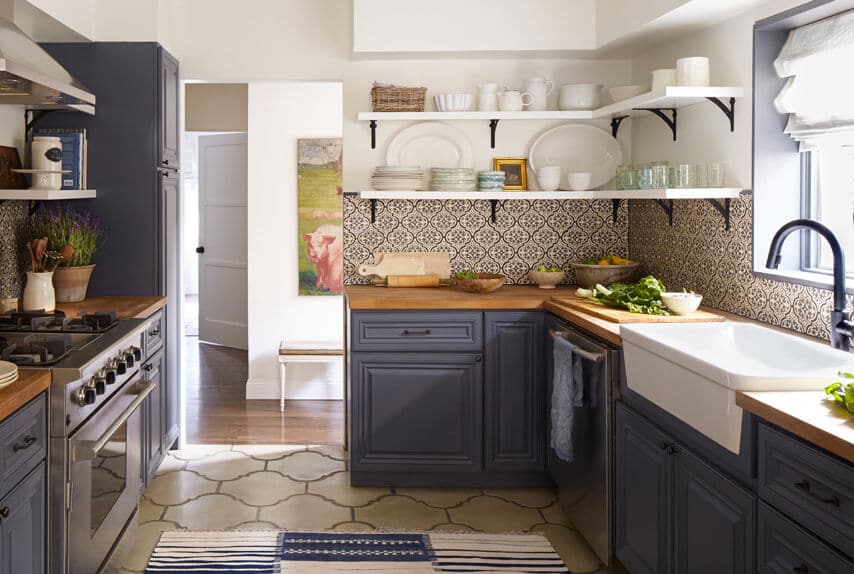 Spanish California Home Kitchen + Get The Look Emily Henderson