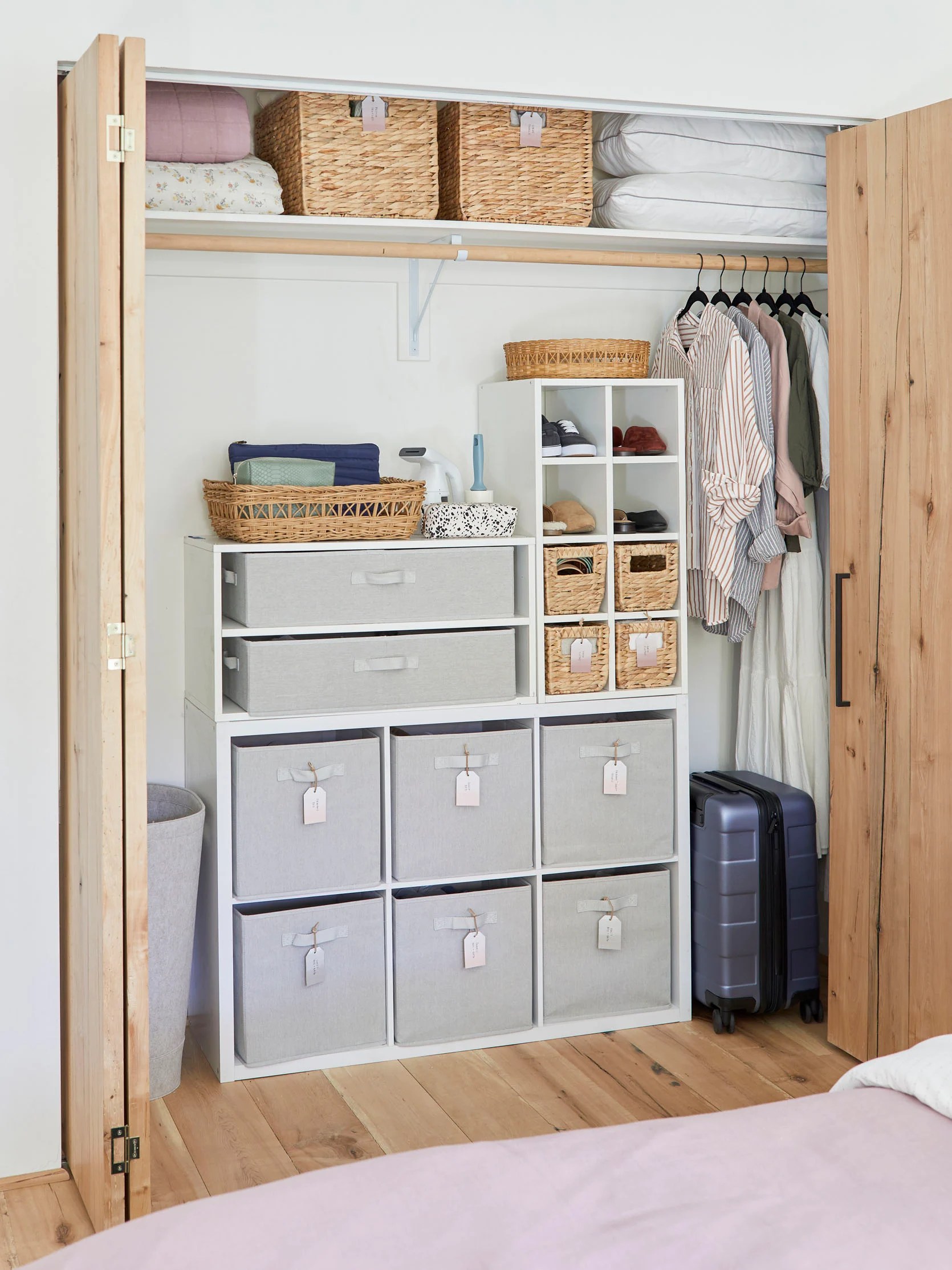 Clever Organization Hacks A Linen/Guest Closet And The Smartest