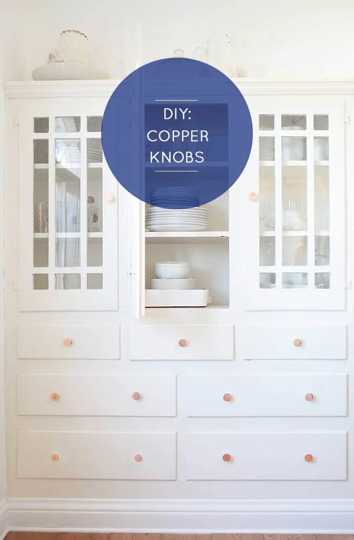Customize It DIY Copper Knobs Emily Henderson