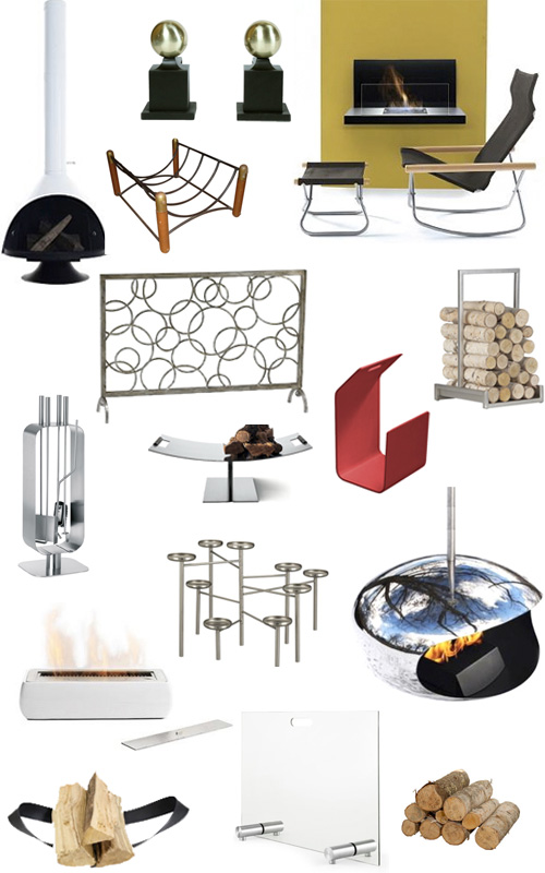 Get the Look 47 Modern Fireplaces and Fireplace Accessories StyleCarrot