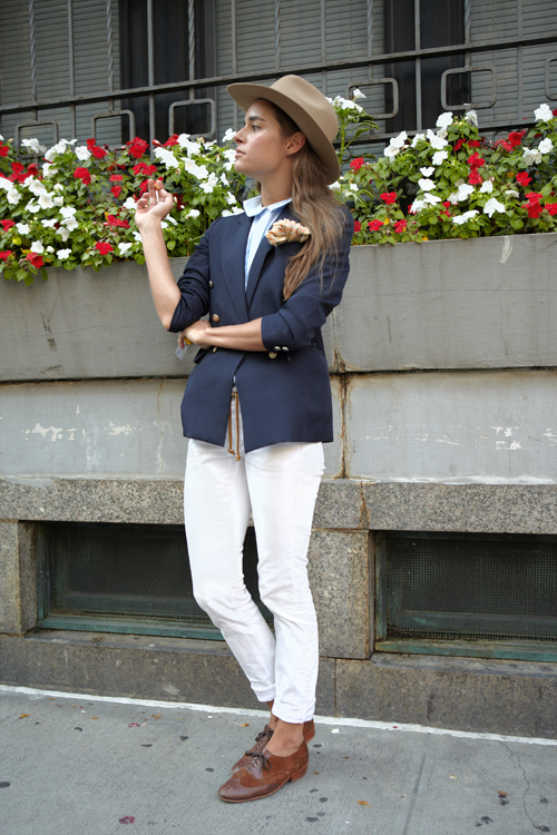 Street Style Fashion Week 09 Marina Munoz StyleCaster