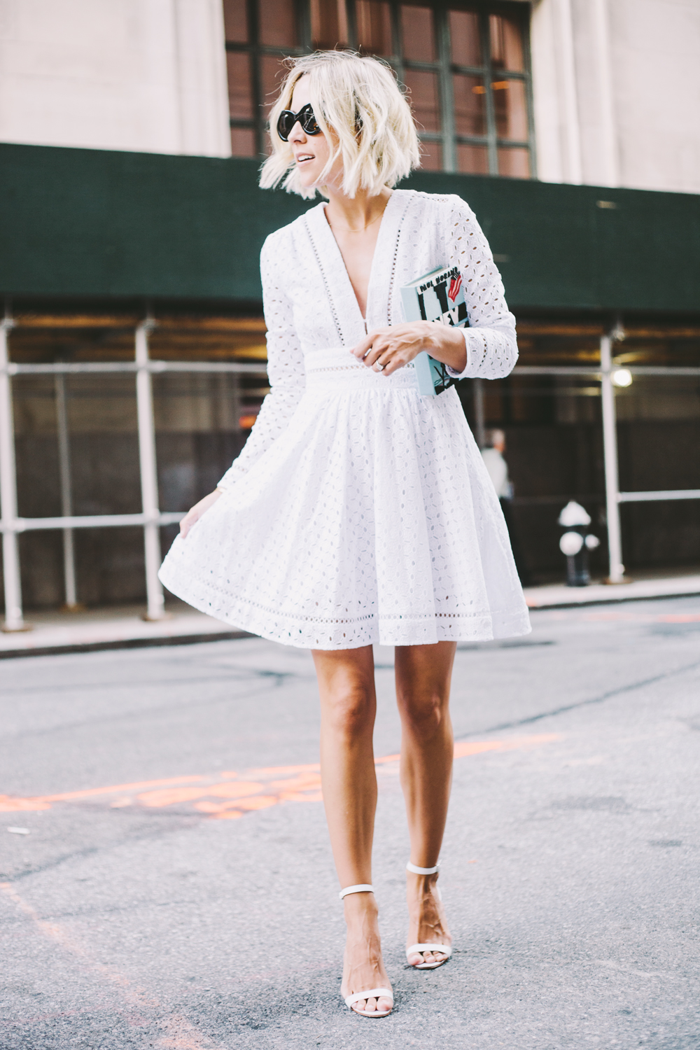 White Eyelet Dresses How to Wear Them, Where to Buy Them StyleCaster