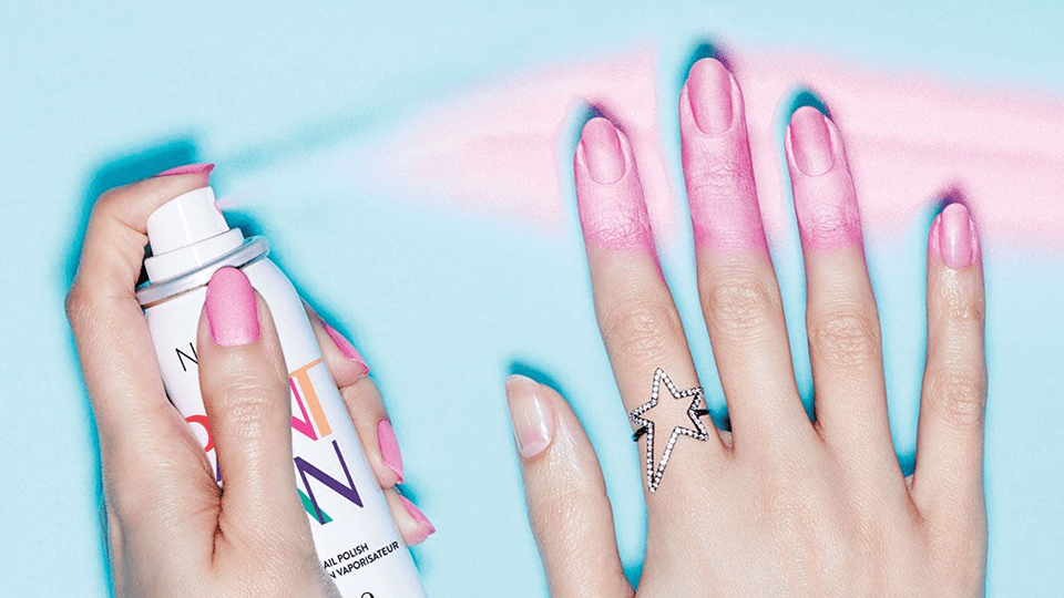 We Reviewed 3 Spray Nail Polishes StyleCaster