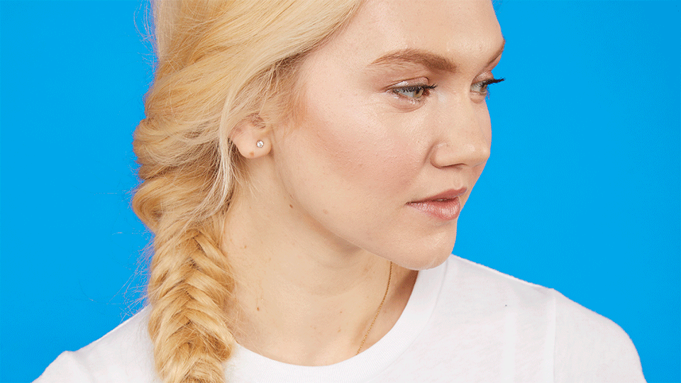 The Easiest Fishtail Braid Tutorial Ever (4 Gifs) StyleCaster