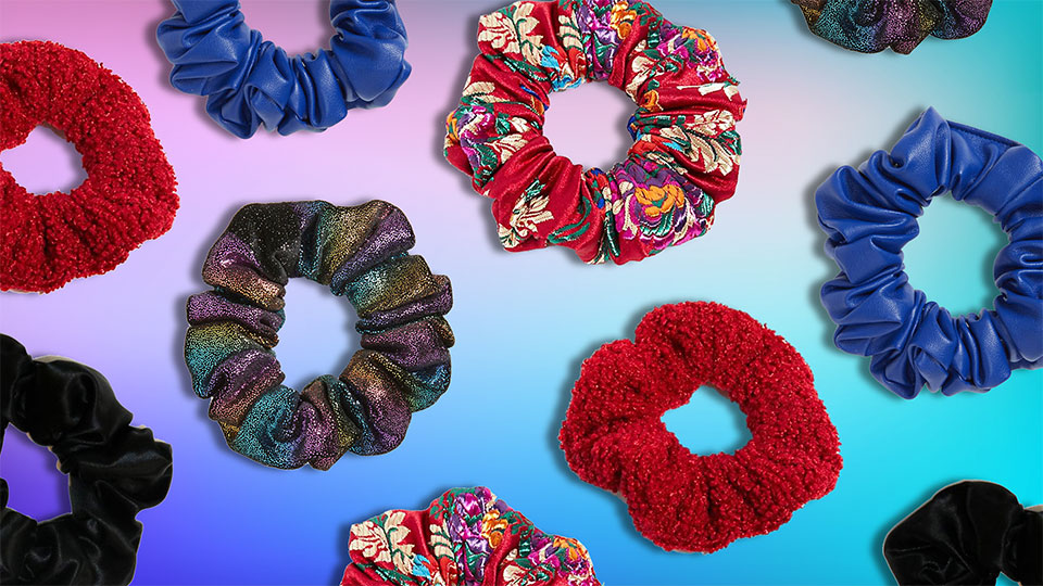 Stylish Scrunchies for Upgrading Your Ponytail StyleCaster