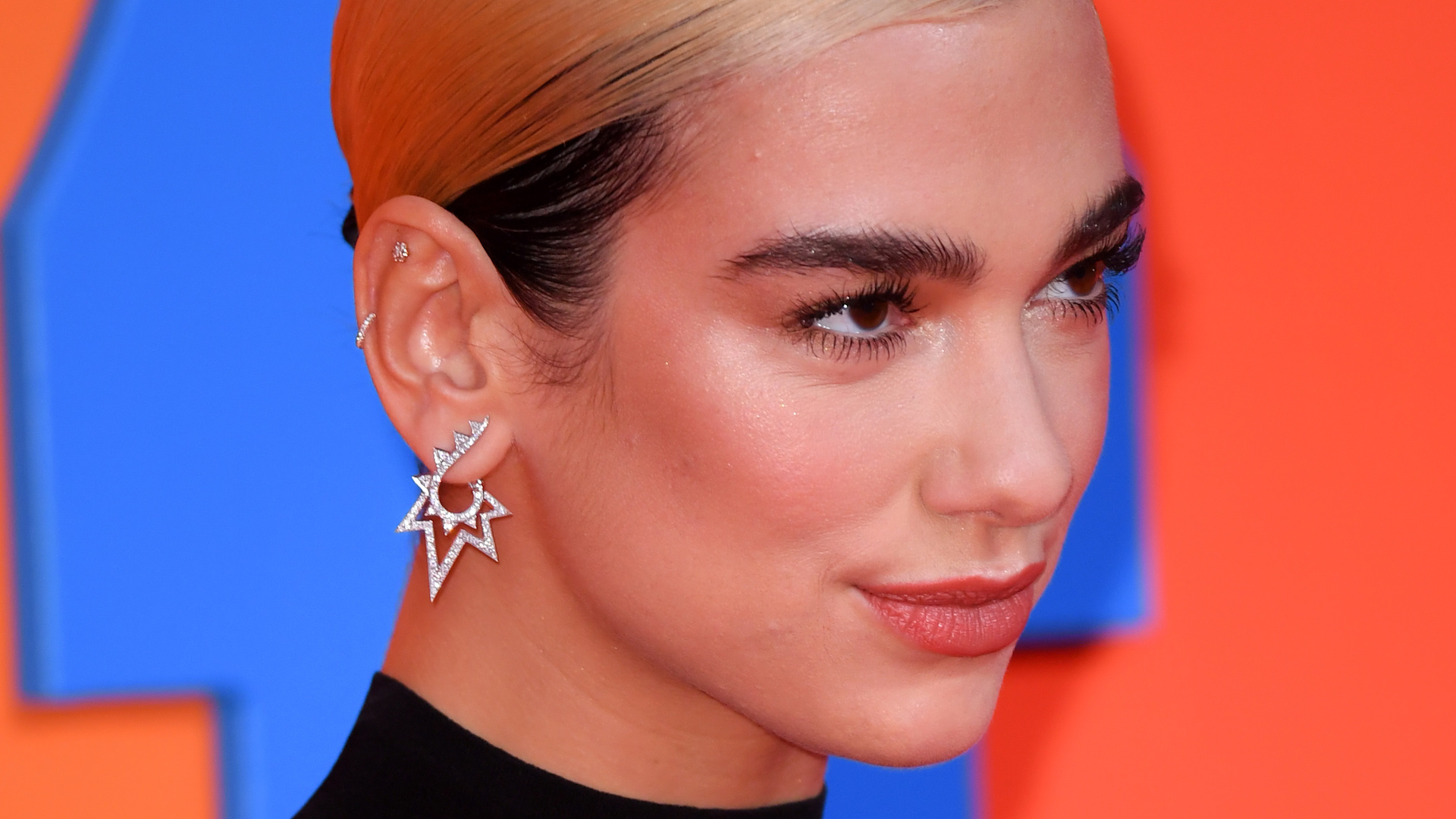 Dua Lipa Orange Hair Is Here Second StayAtHome Hair Color StyleCaster
