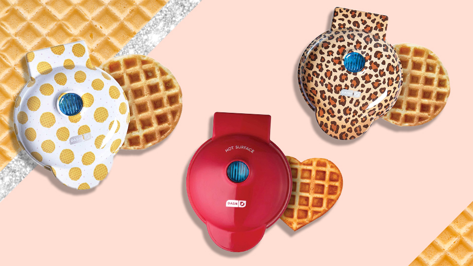 The TikTok Famous Dash Mini Waffle Maker Is On Sale For Prime Day StyleCaster