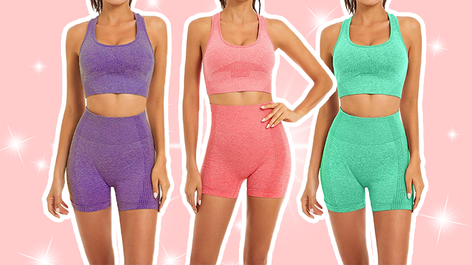 Toploop Workout Set Shop This TikTokFamous Bra & Bike Shorts