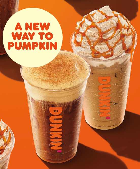 Dunkin’s Fall Menu Begins On August 18, So Bring On The Pumpkin Spice