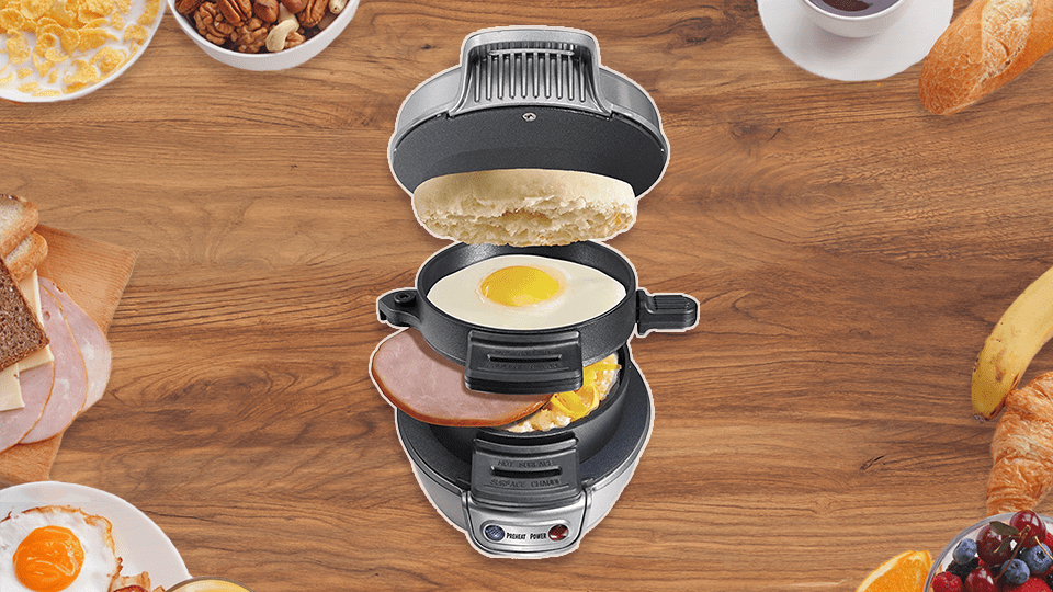 Hamilton Beach Breakfast Sandwich Makers Has 18,000 Perfect Ratings StyleCaster