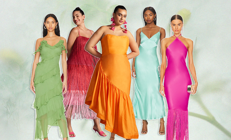 Spring Wedding Guest Dresses 14 Looks That Will Guarantee Compliments