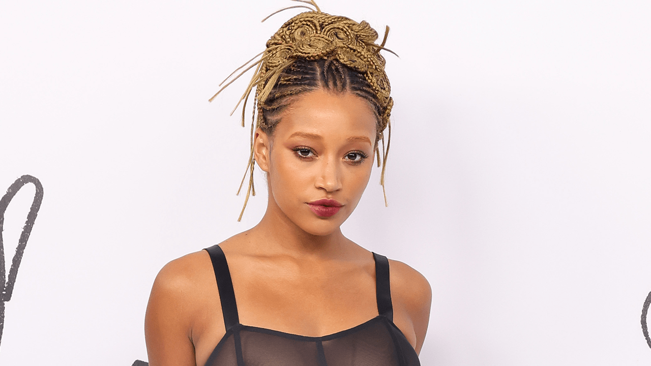 Amandla Stenberg Bared Her Boobs in a Sheer Dress