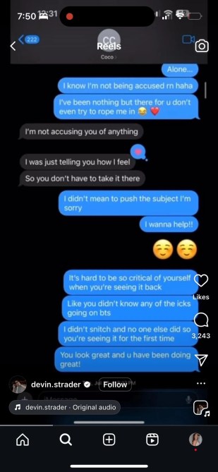 Devin's Texts With Jenn Revealed After The Bachelorette Breakup