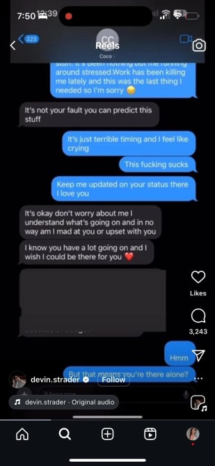 Devin's Texts With Jenn Revealed After The Bachelorette Breakup
