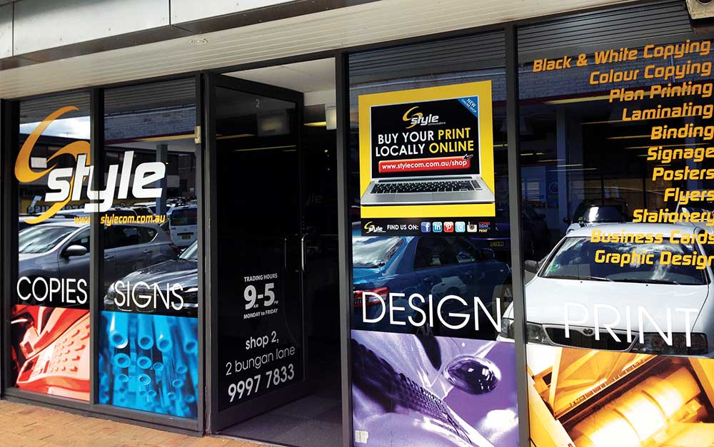 Style Communications Copies, Signs, Design, Print