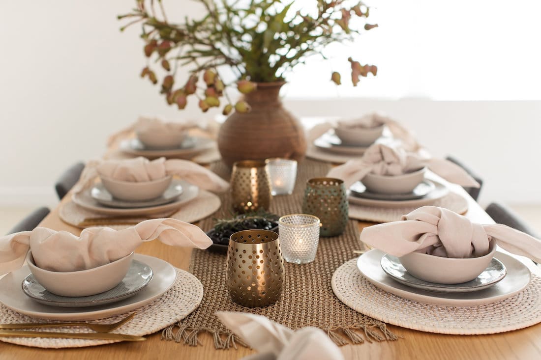Quick and simple guide to a stylish table setting every time!