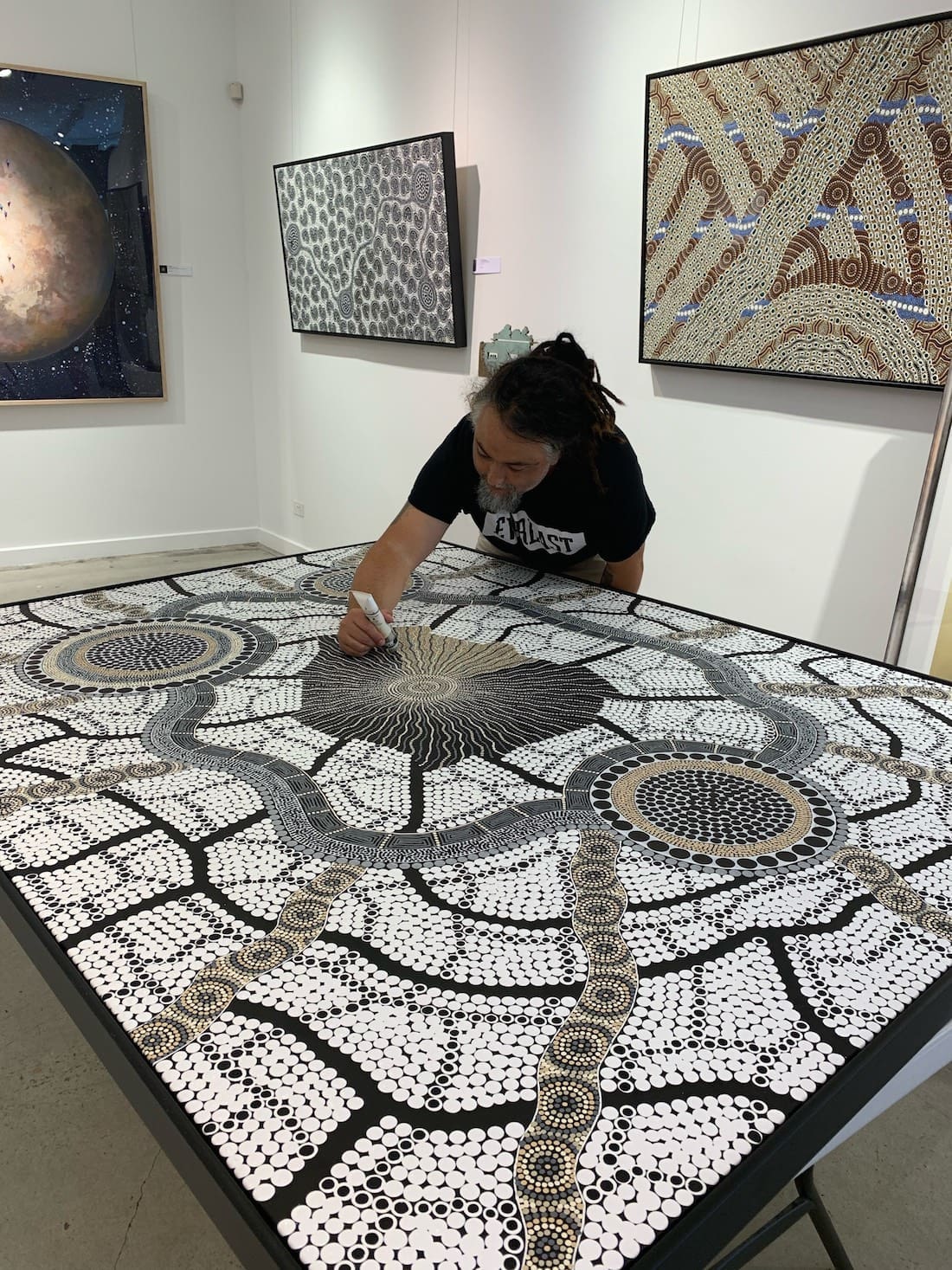 A chat with Aboriginal artist, Goompi Style Curator