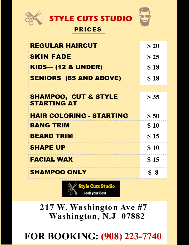 Style Cuts Studio Washington N.J.