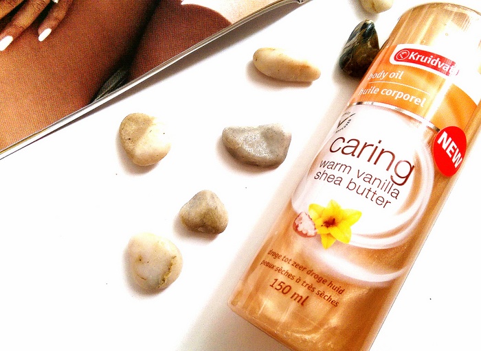 REVIEW Kruidvat Body Oil in Warm Vanilla Styled by Romy