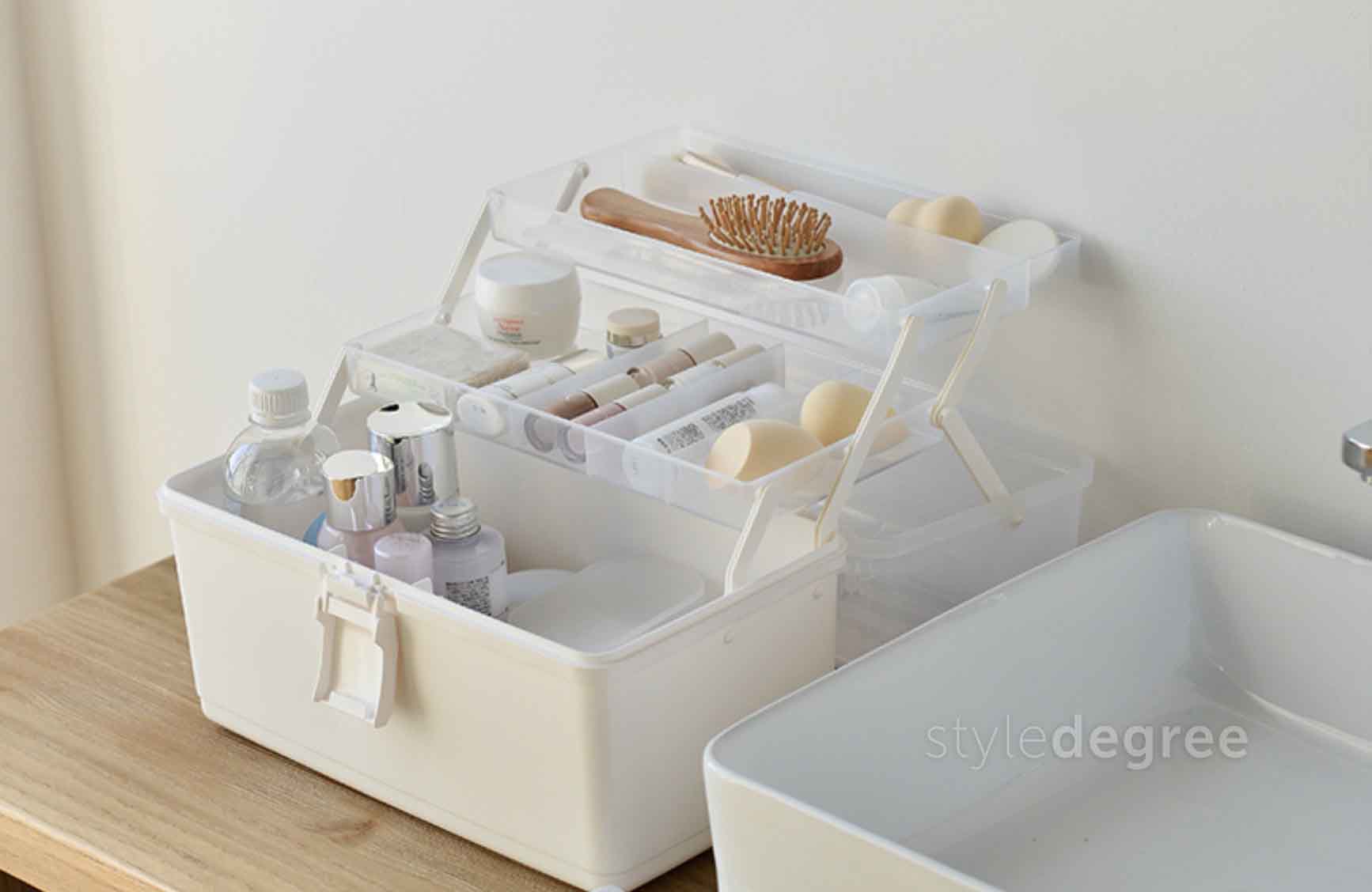 3Tier First Aid Medicine Box Medical Organizer Style Degree