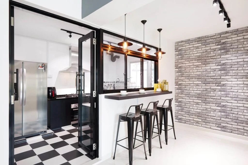 9 Creative Open Concept Kitchen Ideas For HDB BTO Style Degree