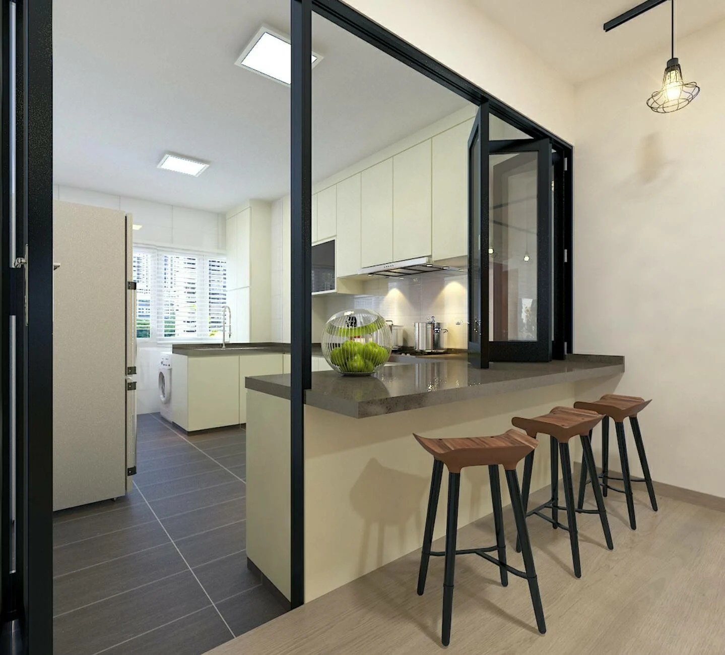 How To Keep A HDB Open Concept Kitchen Clean & Organized Style Degree