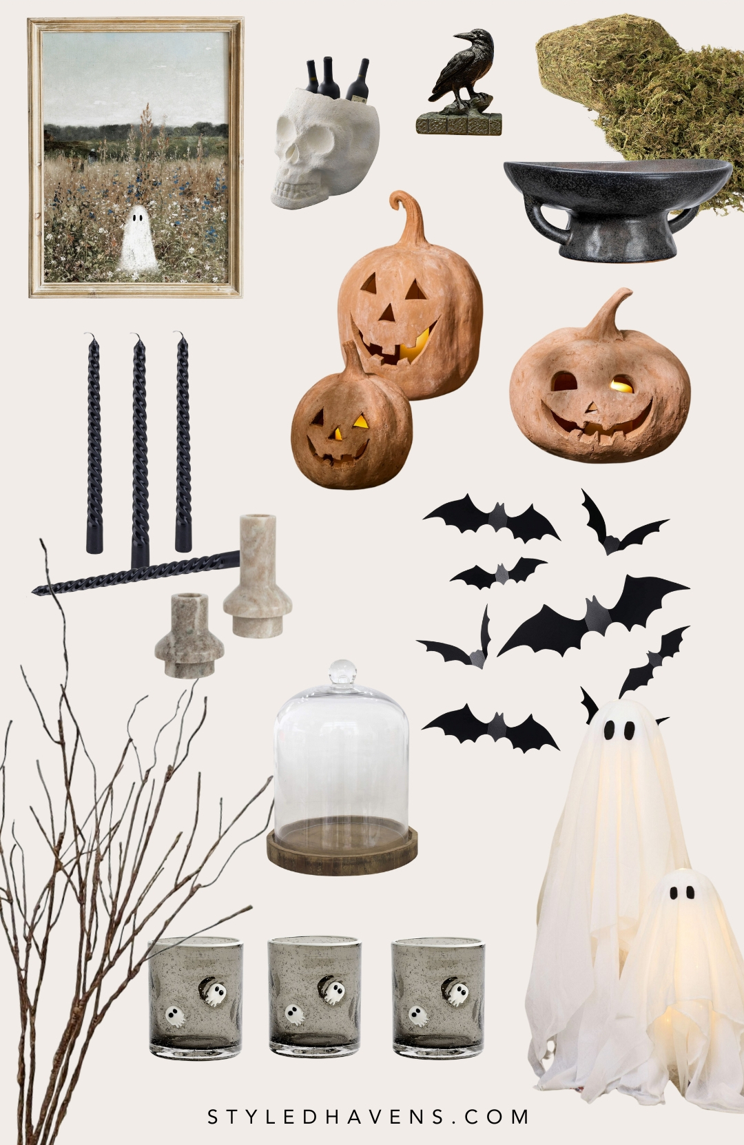 15 Aesthetic Halloween Decorations For Indoor