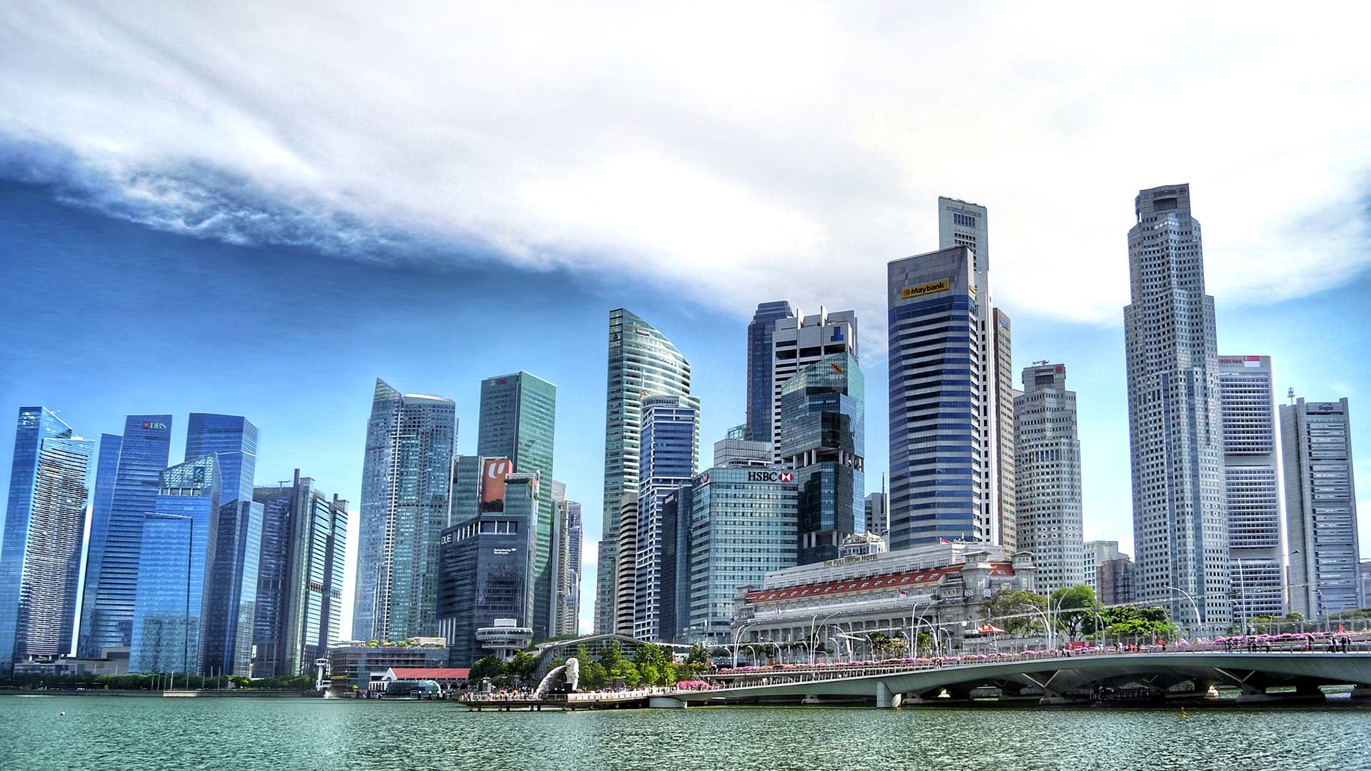 Singapore Zoom background images free virtual meeting backgrounds