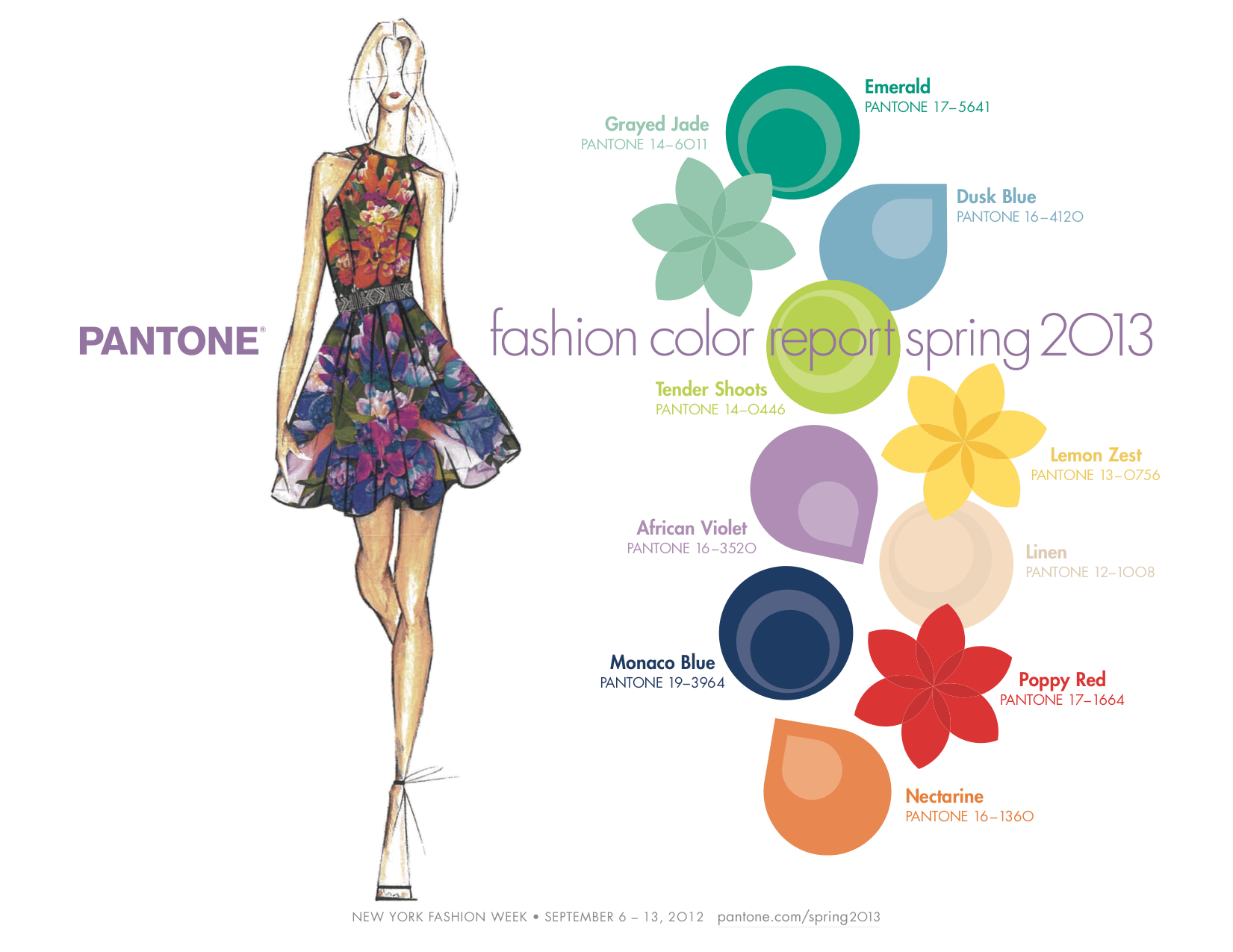 Spring 2013 Colors for Women: Cover Page