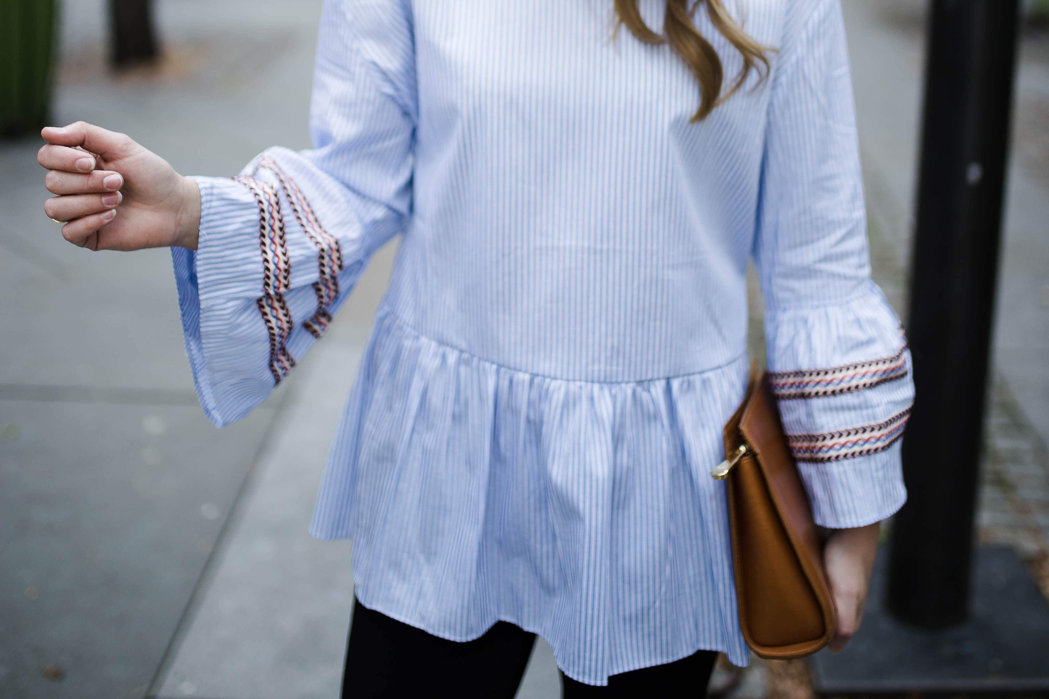 BELL SLEEVE TOP Styled Snapshots