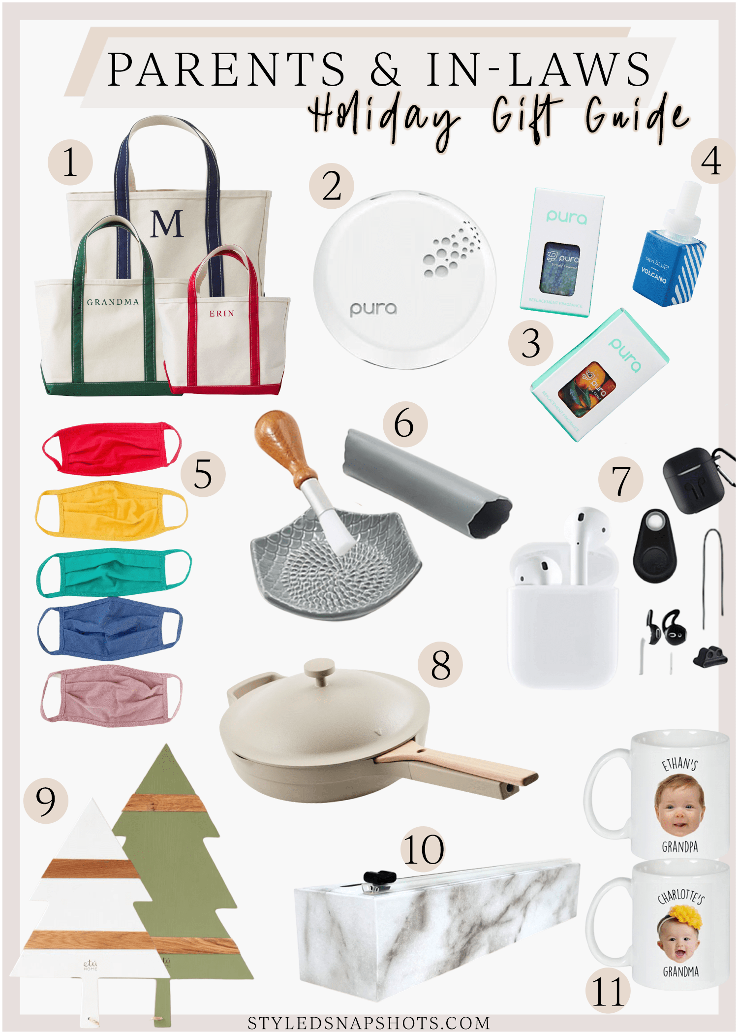 Gift Guide Parents + InLaws Styled Snapshots