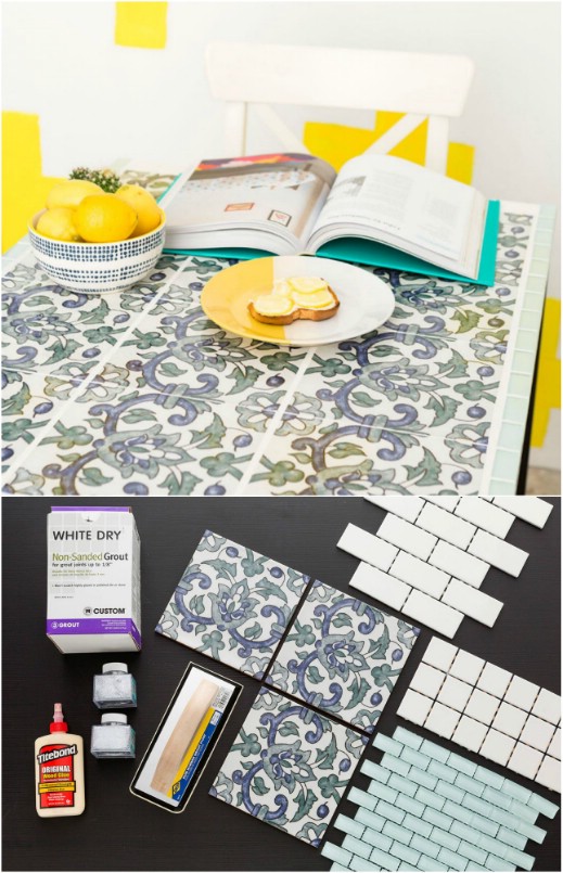 15 Brilliant DIY Ways To Upcycle Flooring Tiles