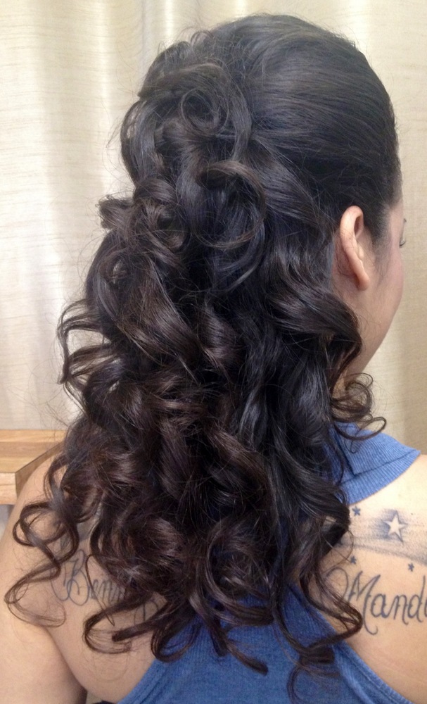 Spiral Hair Perm Long Curly Hair Hair Salon SERVICES best prices