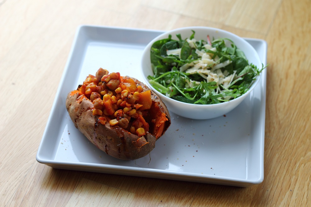 MEXICAN STYLE BAKED SWEET POTATO RECIPE Style Over Function