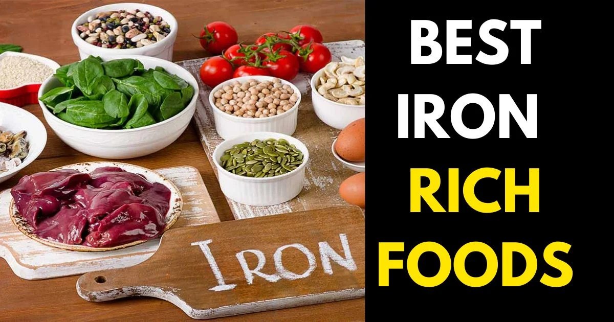 Iron Rich Foods 20+ Healthy Foods That Are High in Iron StylePersuit