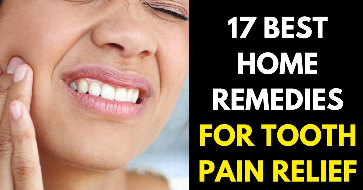 Toothache Relief 17 Best Home Remedies for Toothache Pain StylePersuit