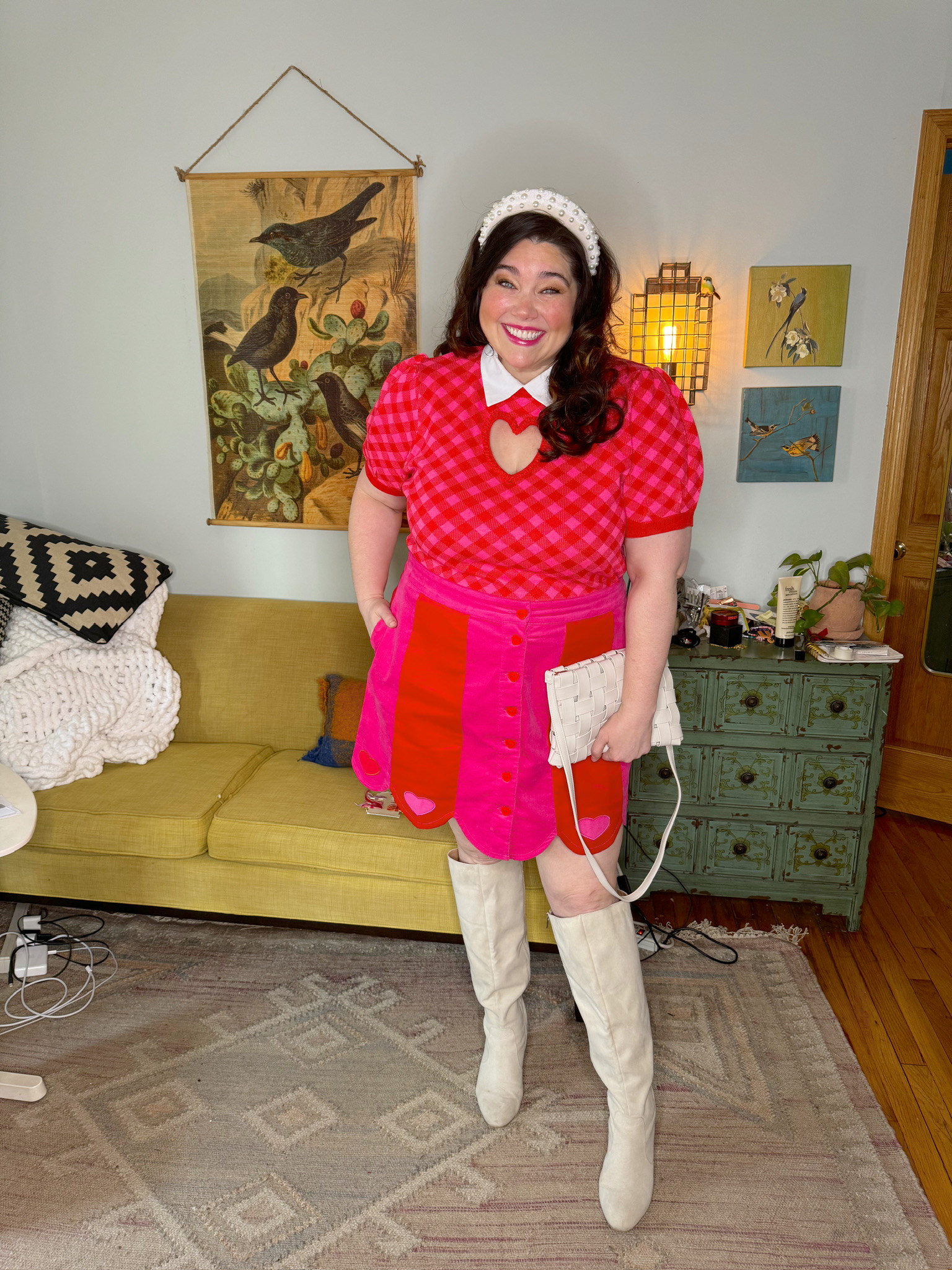 Plus Size Valentine's Day Outfit