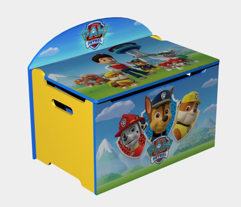 Paw Patrol Toy Box & Bench The Style Products Company