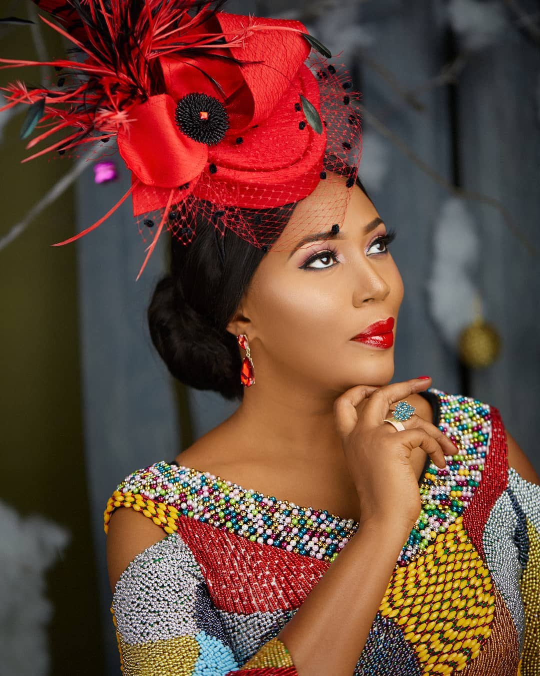 Fascinators Are At The Heart Of The Latest Nigerian Wedding Style