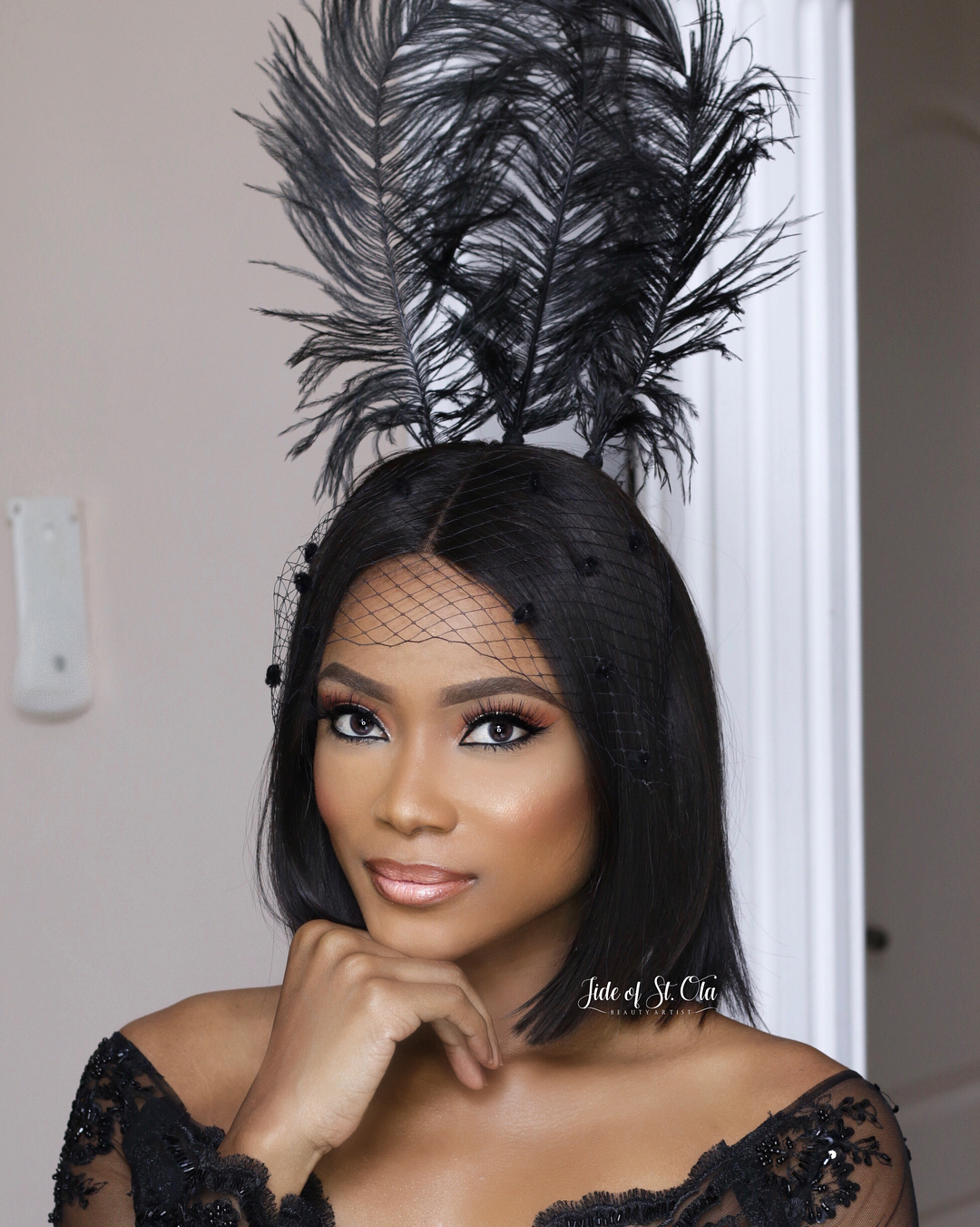 Fascinators Are At The Heart Of The Latest Nigerian Wedding Style