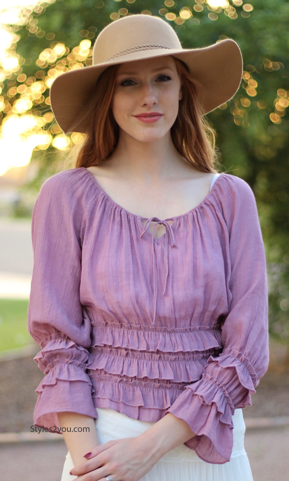 My Rose Blouse In Mauve Sacred Threads Apparel Clothing My Sacred