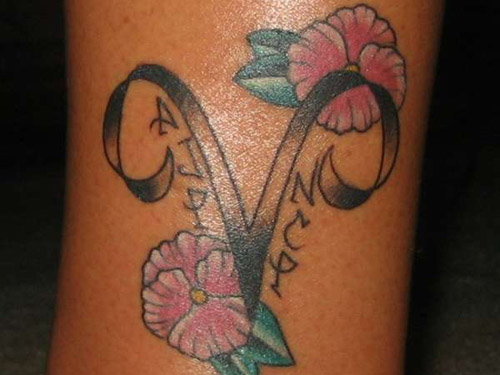 15 Best Aries Tattoo Designs For Guys And Girls | Styles At Life 375_x_500_jpg