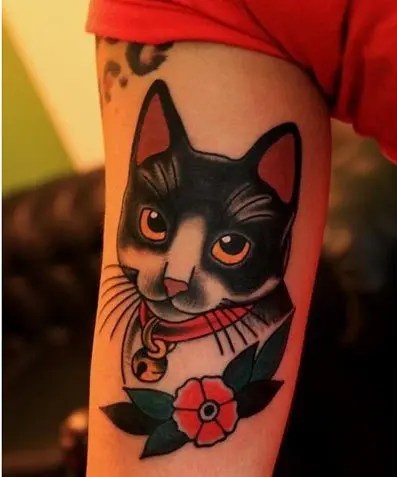 15 Best Cat Tattoo Designs With Meanings | Styles At Life 477_x_397_webp