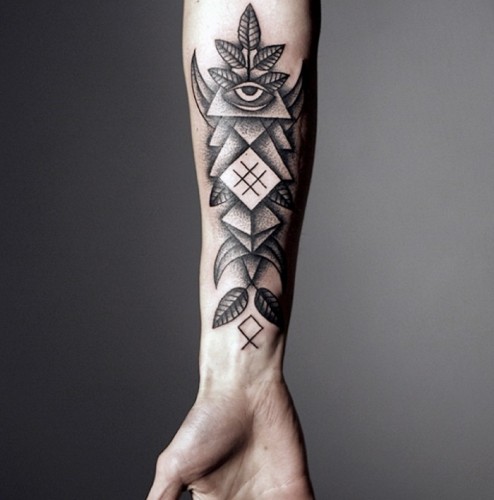 15 Awesome Forearm Tattoo Designs And Ideas | Styles At Life 500_x_494_jpg