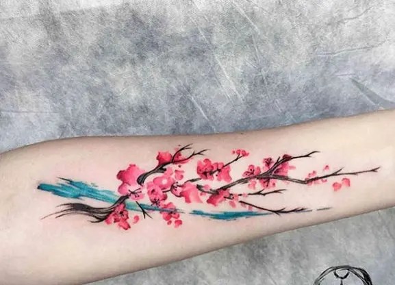 14 Best Cherry Blossom Tattoo Designs With Meanings 416_x_577_webp