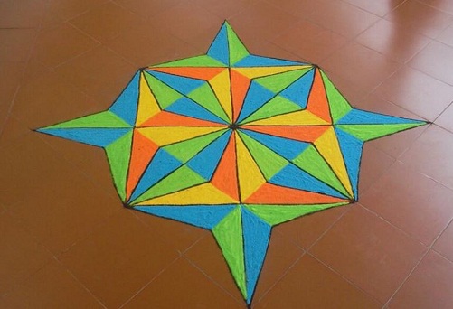 Top 7 Geometric Rangoli Designs Styles At Life