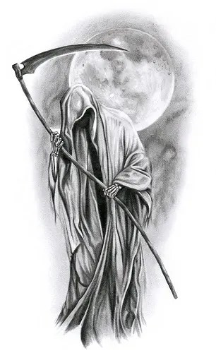 9 Terrifying Death Tattoo Designs With Images | Styles At Life 500_x_306_webp