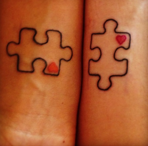 25 Stylish And Cute Matching Tattoos For Couples | Styles At Life 488_x_496_jpg